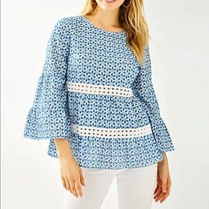 Lilly Pulitzer zazie top, small NWT